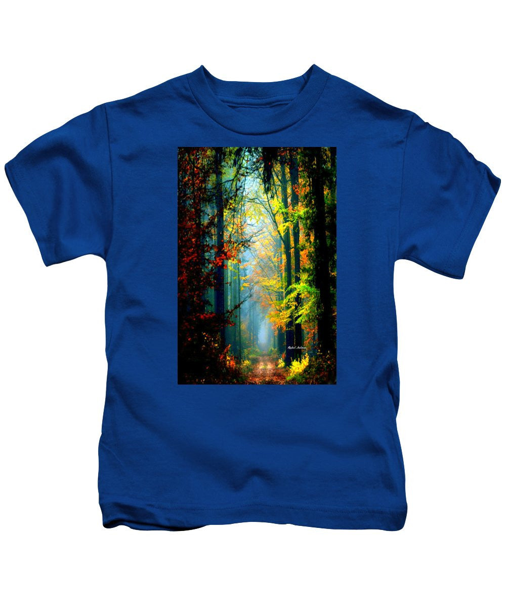 Kids T-Shirt - Autumn Trails In Georgia