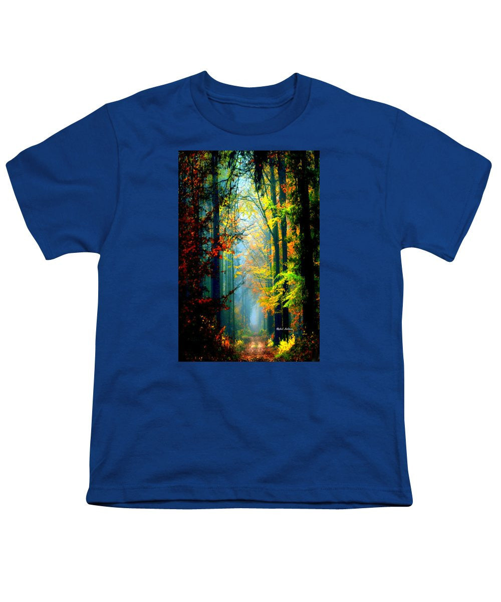 Youth T-Shirt - Autumn Trails In Georgia