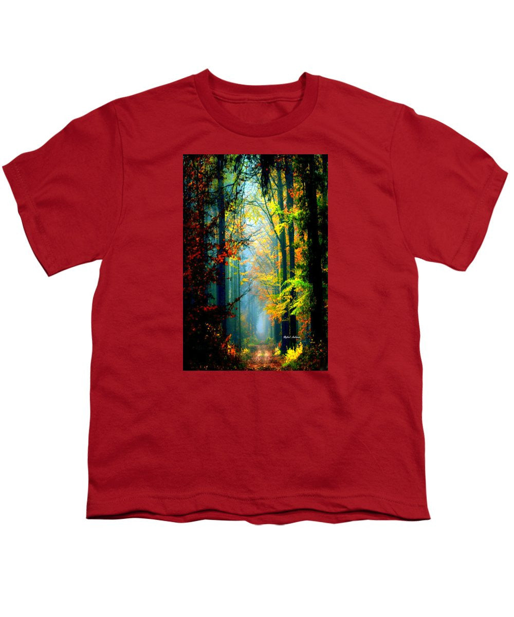 Youth T-Shirt - Autumn Trails In Georgia