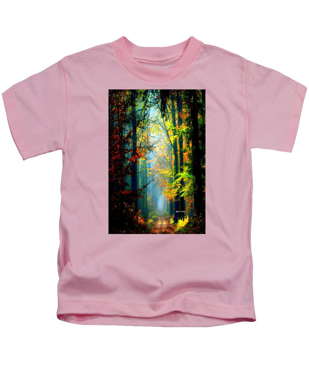 Kids T-Shirt - Autumn Trails In Georgia