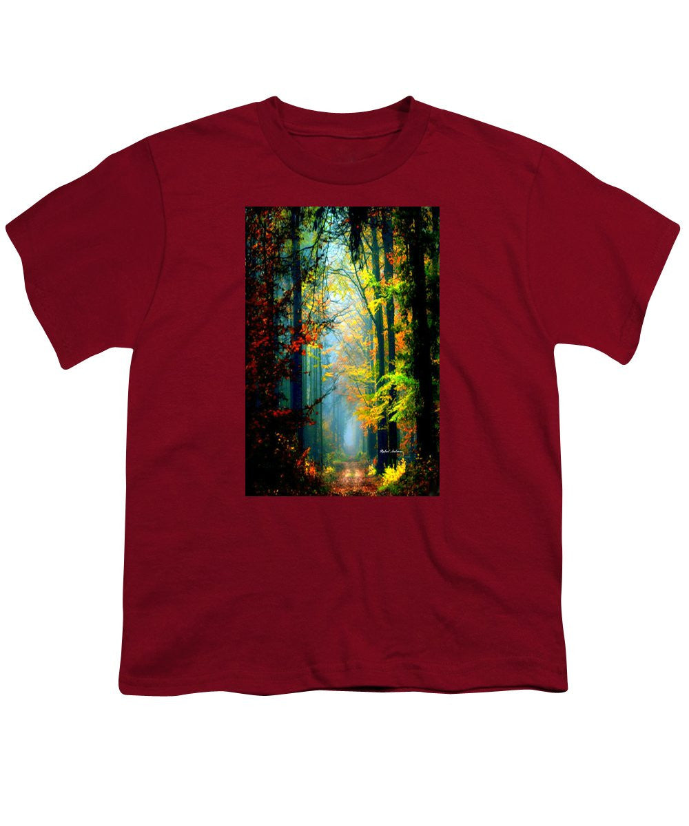 Youth T-Shirt - Autumn Trails In Georgia