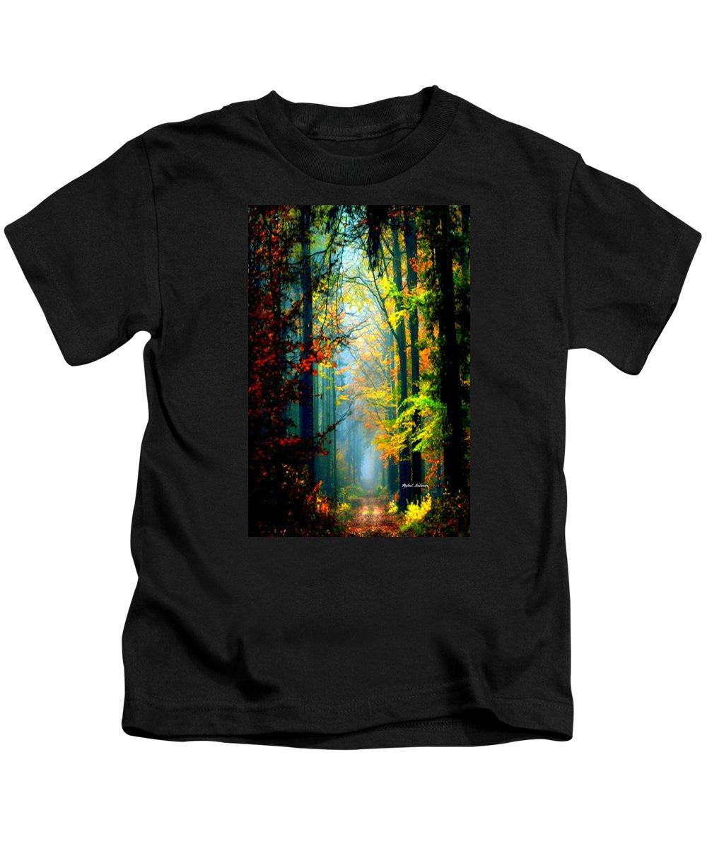 Kids T-Shirt - Autumn Trails In Georgia