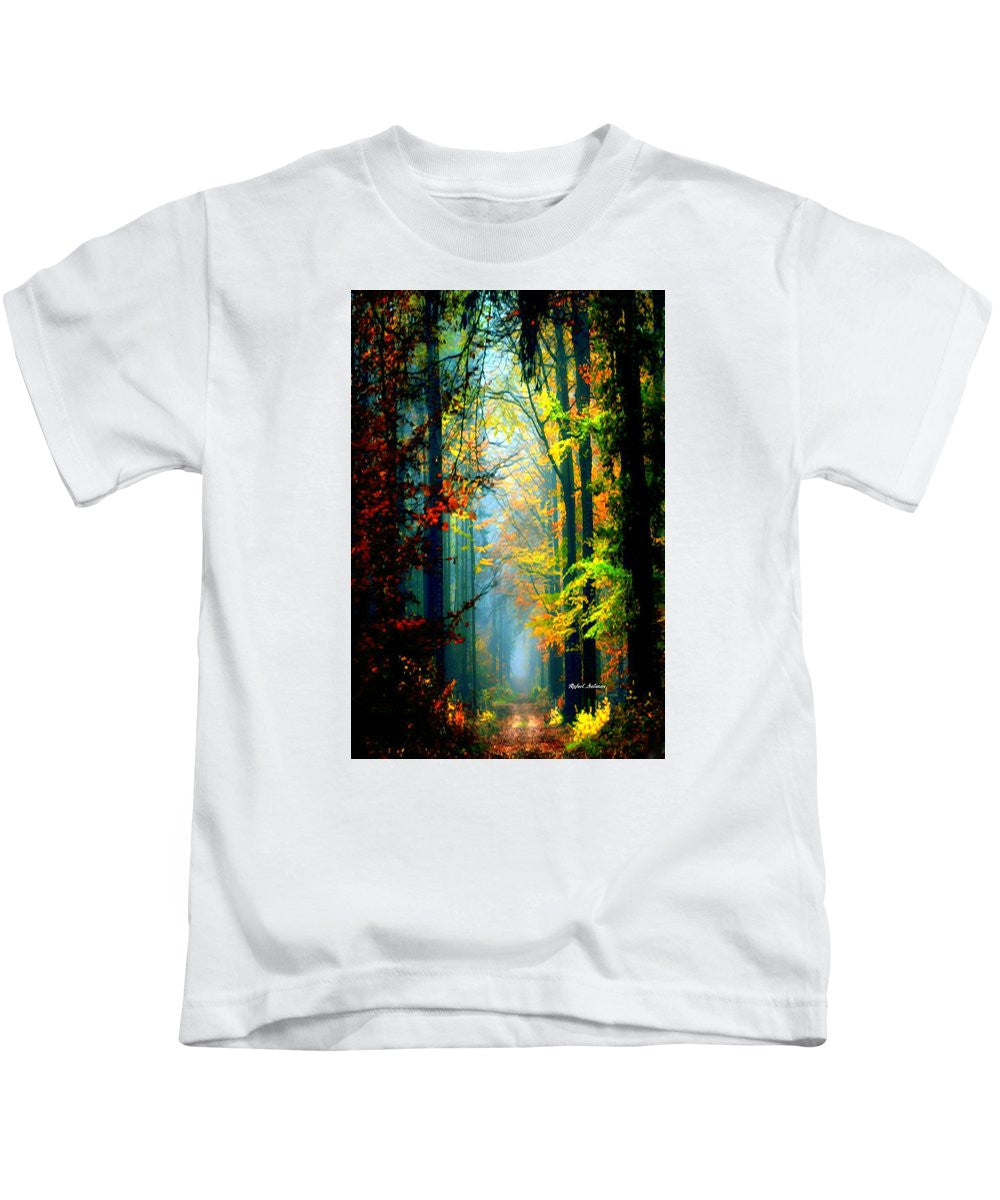 Kids T-Shirt - Autumn Trails In Georgia