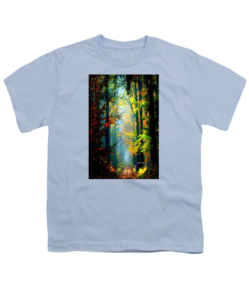 Youth T-Shirt - Autumn Trails In Georgia