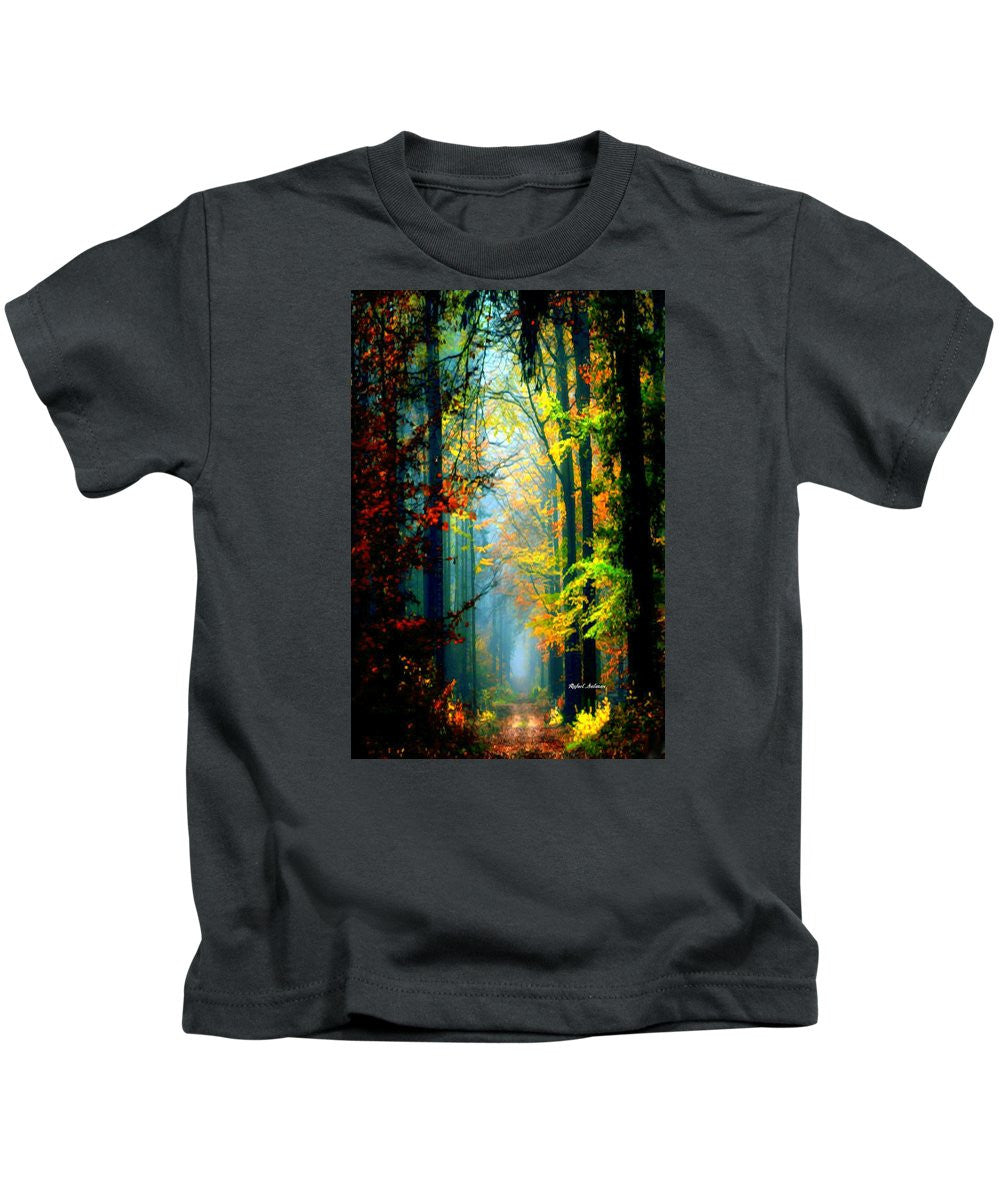 Kids T-Shirt - Autumn Trails In Georgia