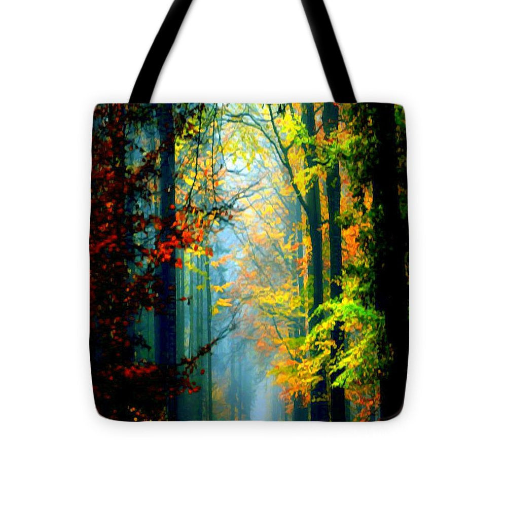 Tote Bag - Autumn Trails In Georgia