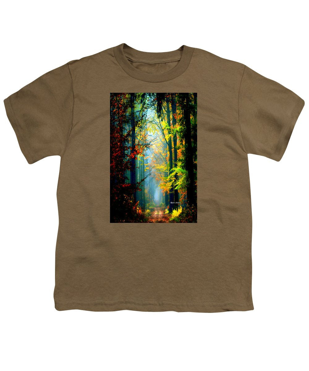 Youth T-Shirt - Autumn Trails In Georgia