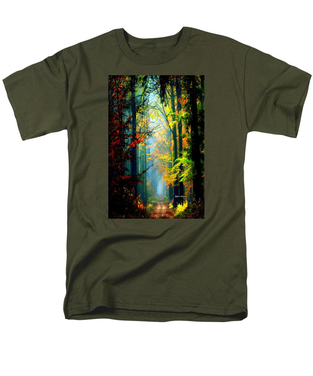 Men's T-Shirt  (Regular Fit) - Autumn Trails In Georgia