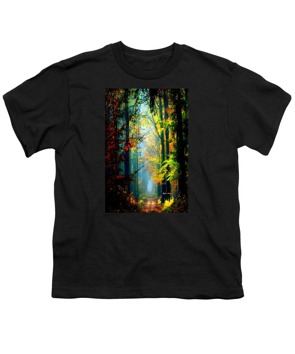 Youth T-Shirt - Autumn Trails In Georgia