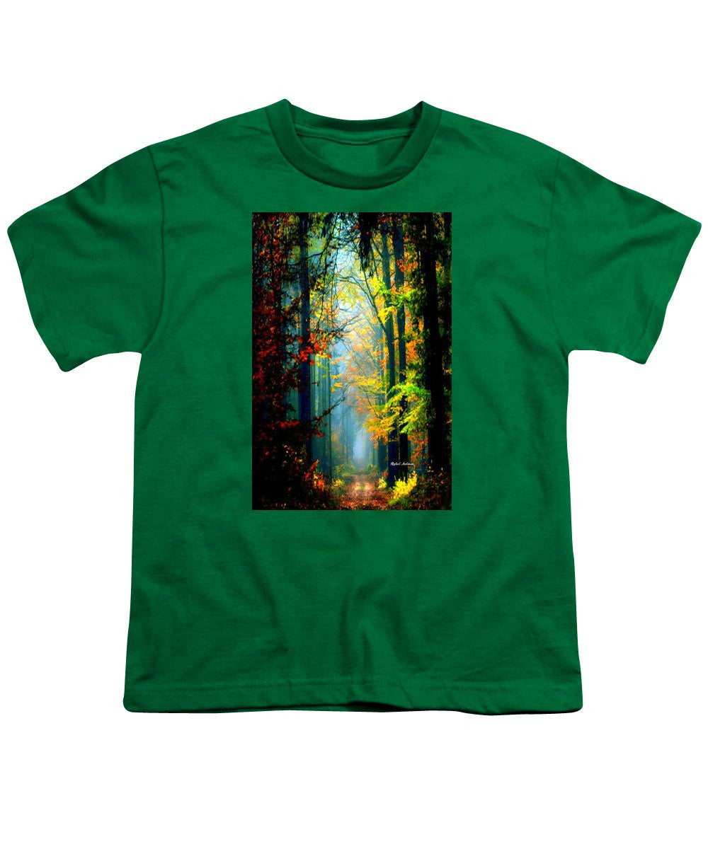 Youth T-Shirt - Autumn Trails In Georgia