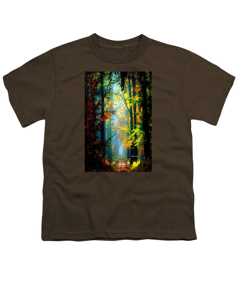 Youth T-Shirt - Autumn Trails In Georgia