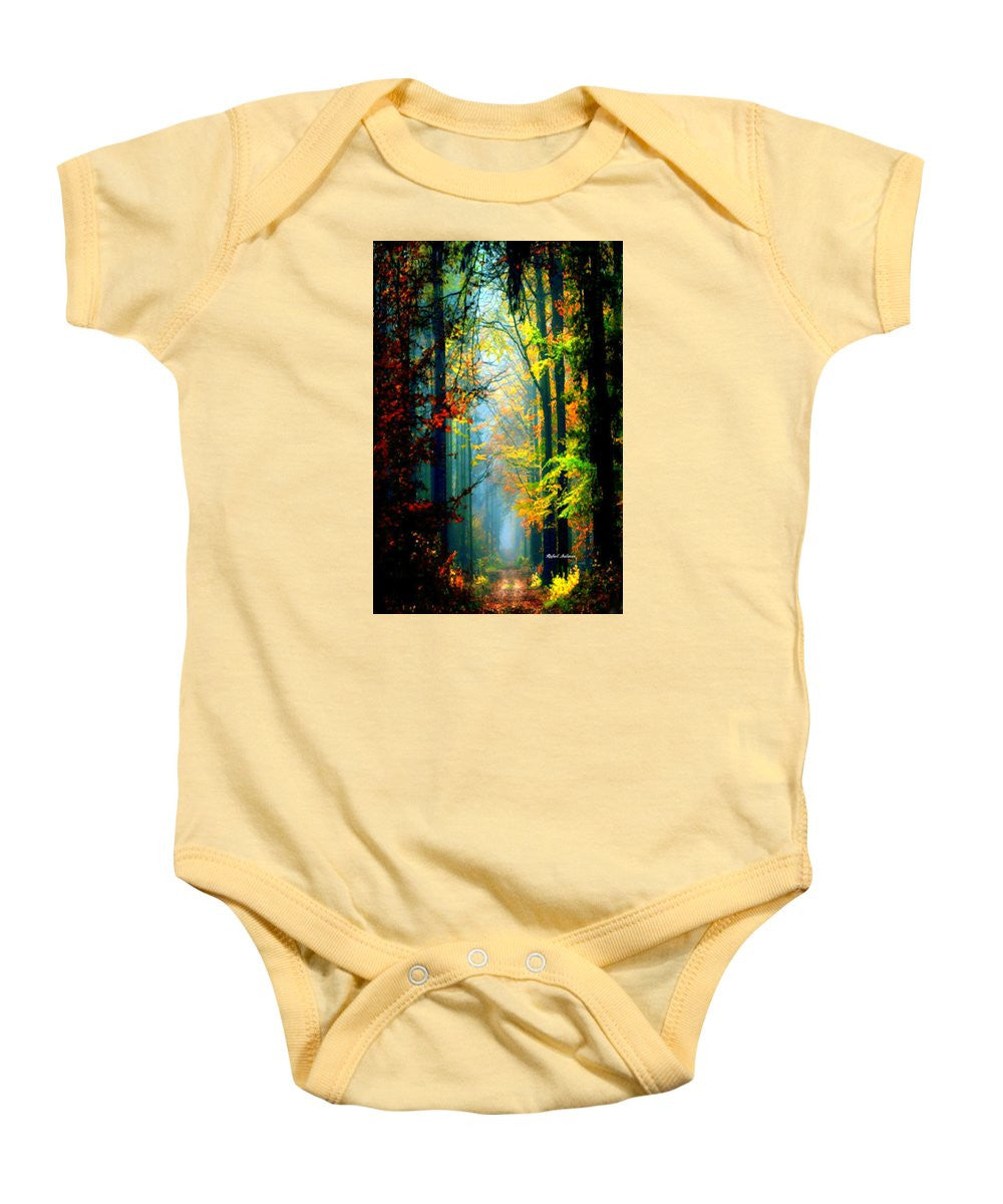 Baby Onesie - Autumn Trails In Georgia