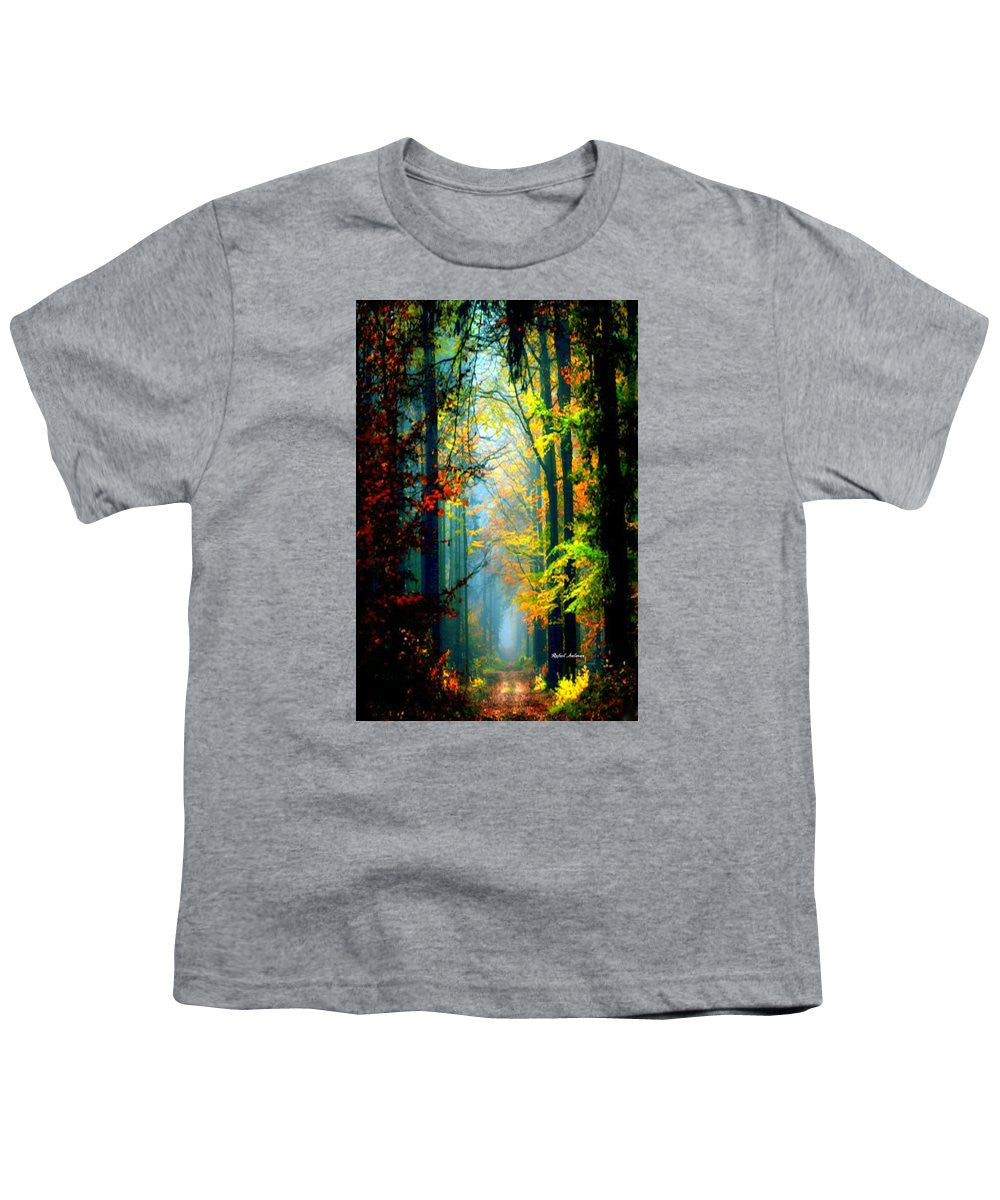 Youth T-Shirt - Autumn Trails In Georgia