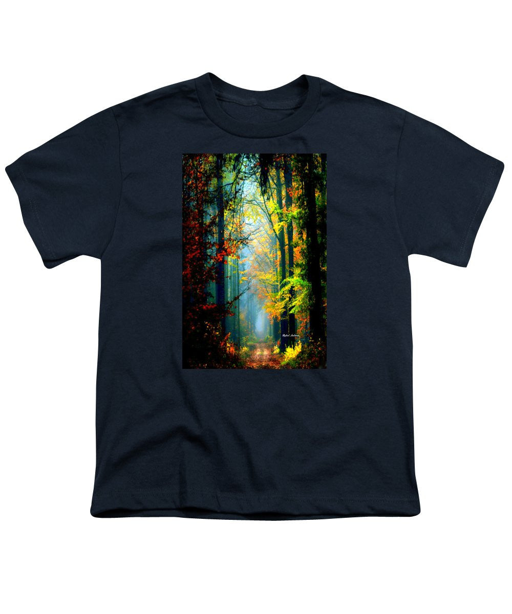 Youth T-Shirt - Autumn Trails In Georgia