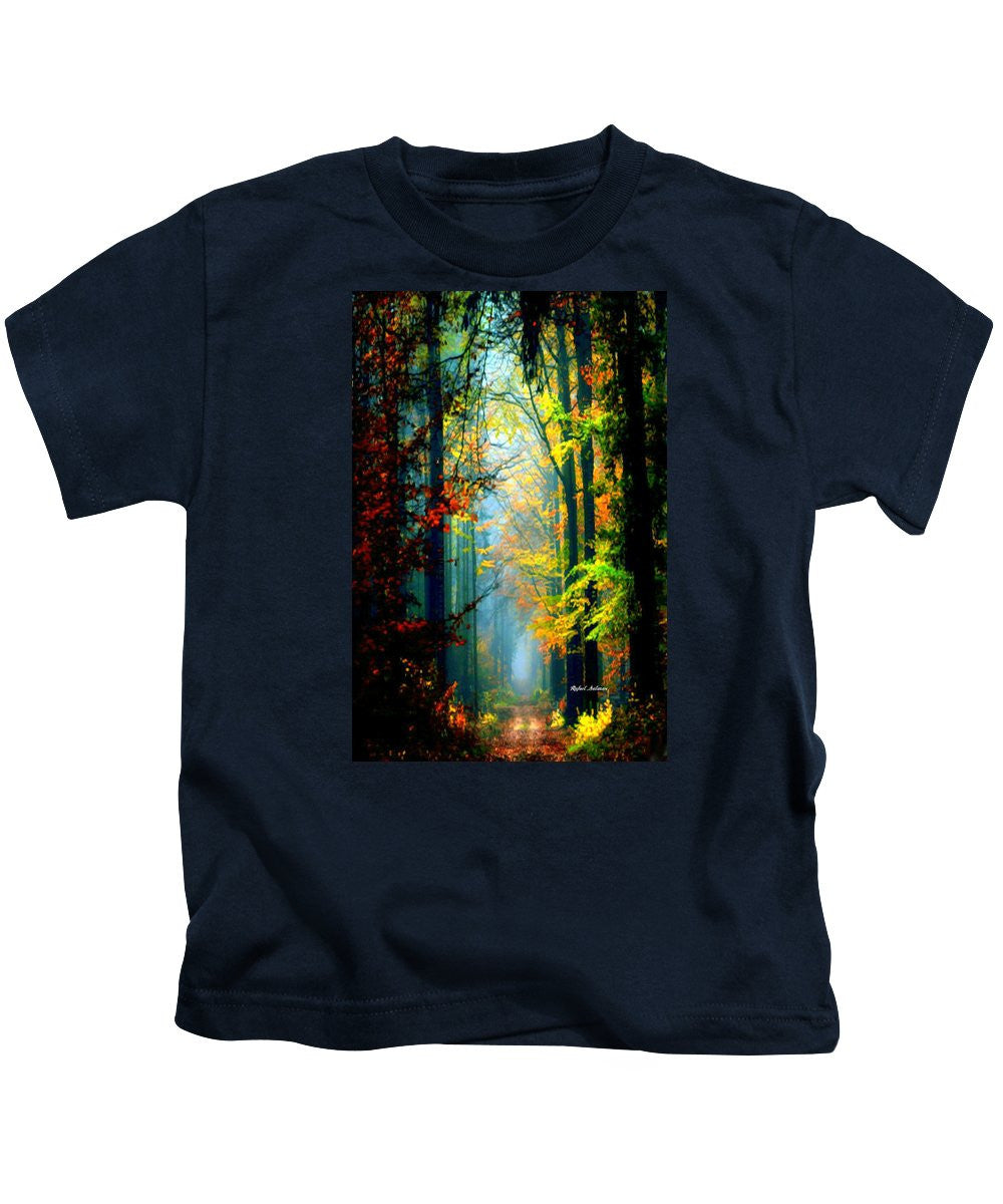 Kids T-Shirt - Autumn Trails In Georgia