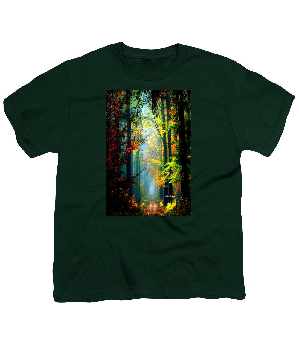 Youth T-Shirt - Autumn Trails In Georgia