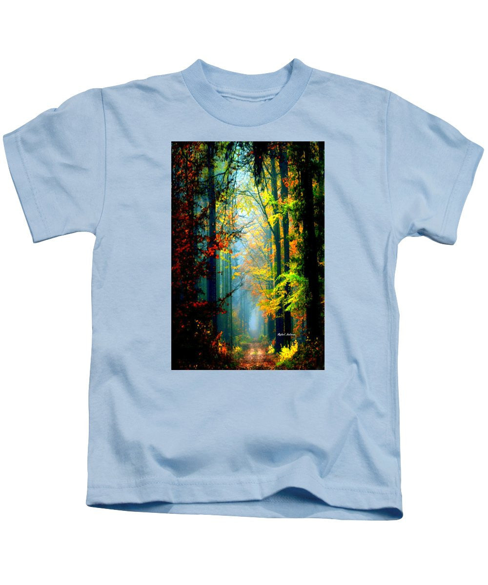 Kids T-Shirt - Autumn Trails In Georgia