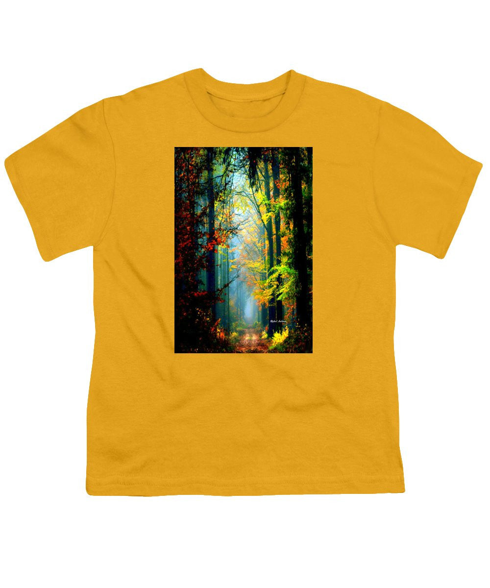 Youth T-Shirt - Autumn Trails In Georgia