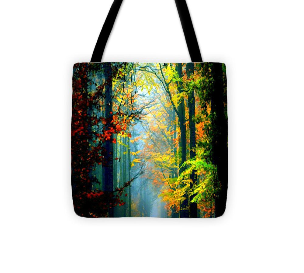 Tote Bag - Autumn Trails In Georgia