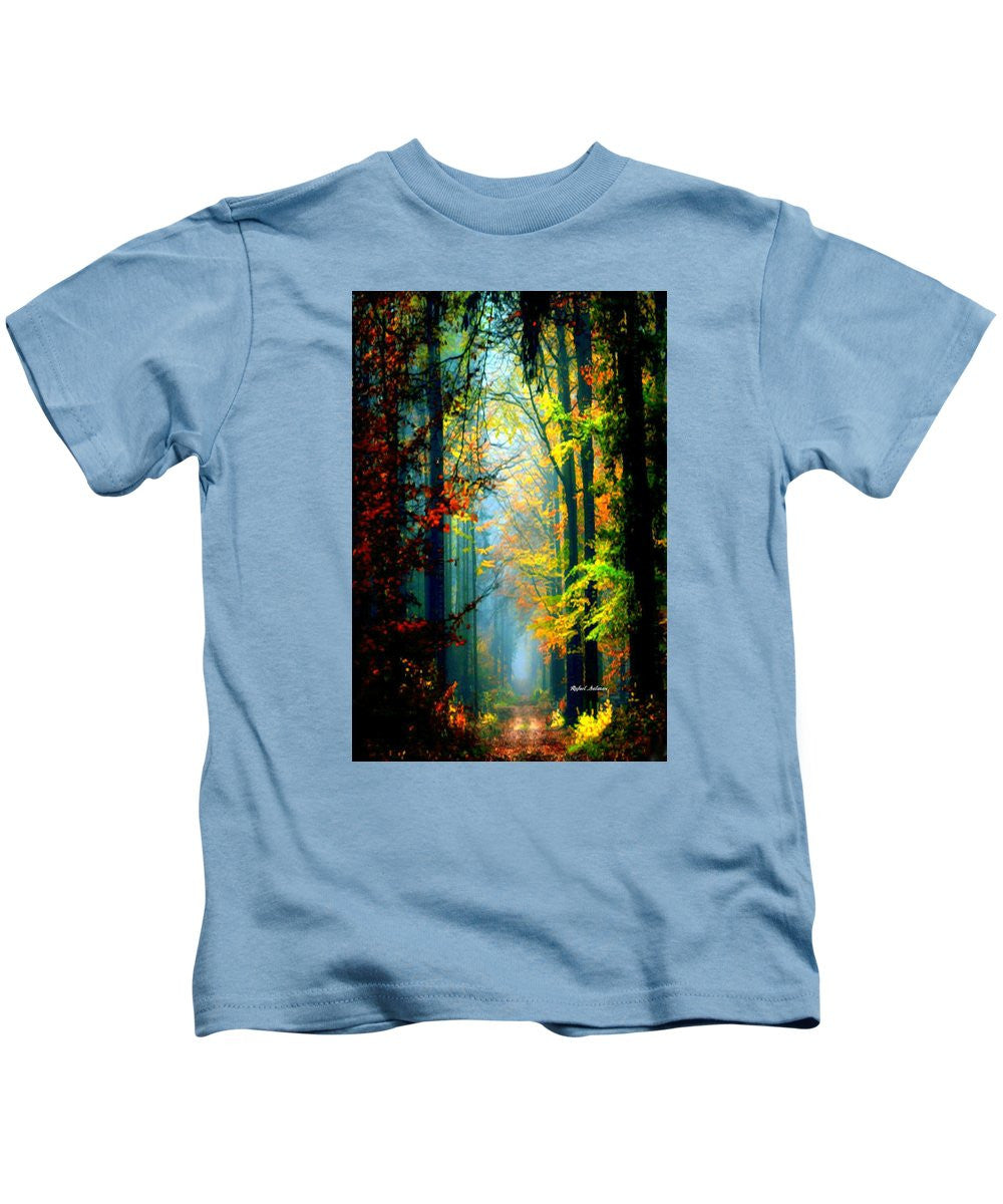 Kids T-Shirt - Autumn Trails In Georgia