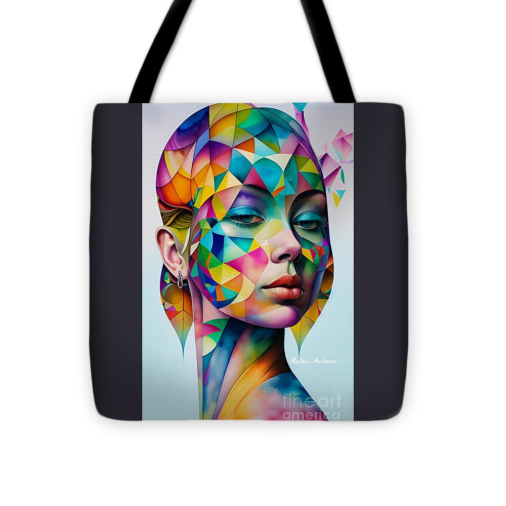 Azure Elegance - Tote Bag