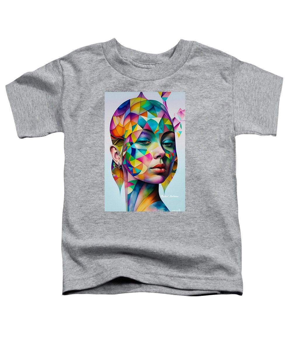 Azure Elegance - Toddler T-Shirt