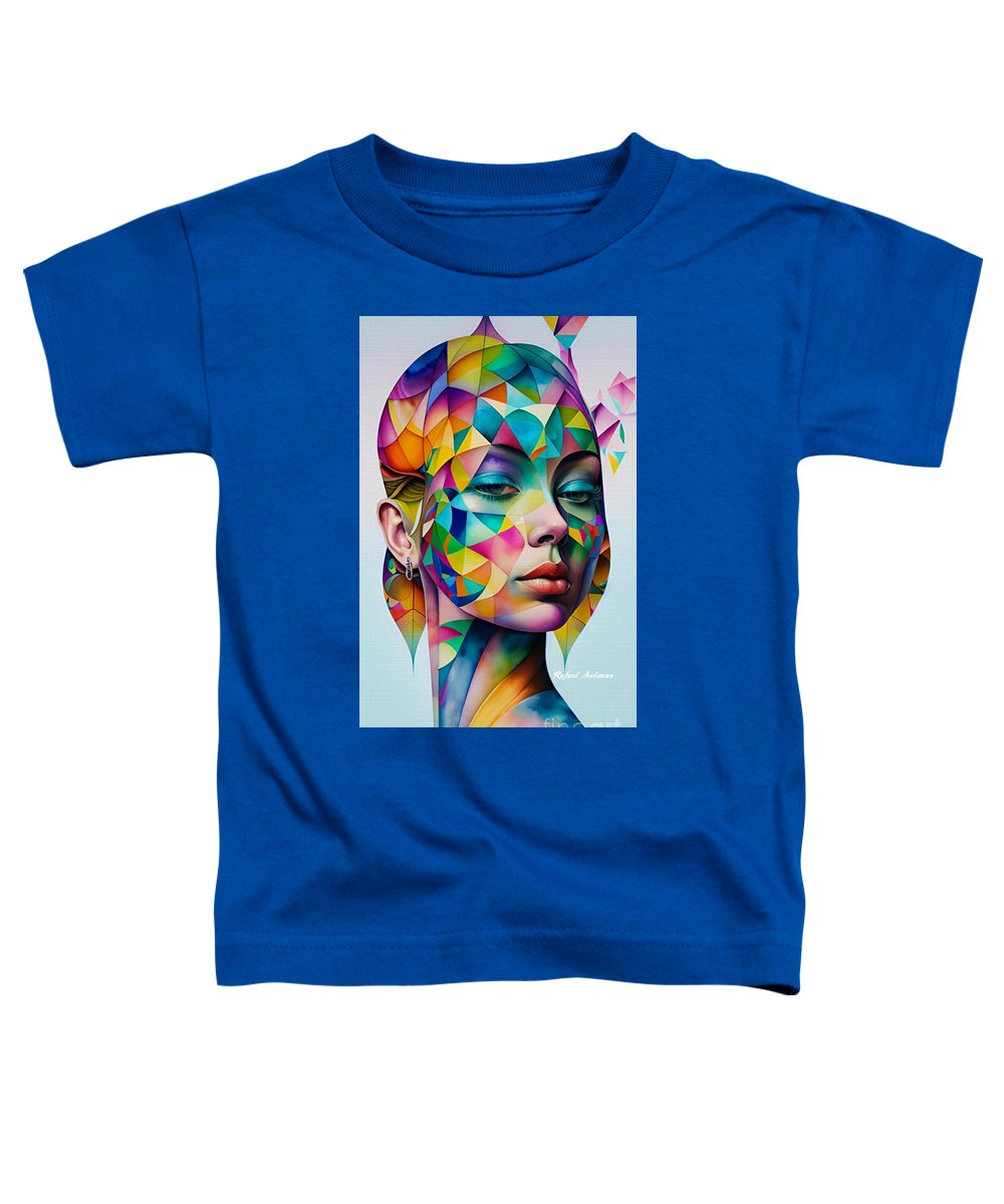 Azure Elegance - Toddler T-Shirt