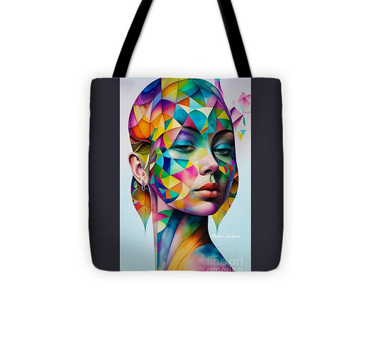 Azure Elegance - Tote Bag