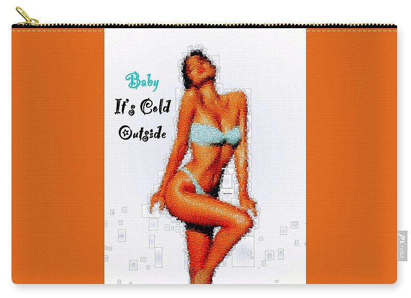 Baby It Is Cold Outside - Carry-All Pouch