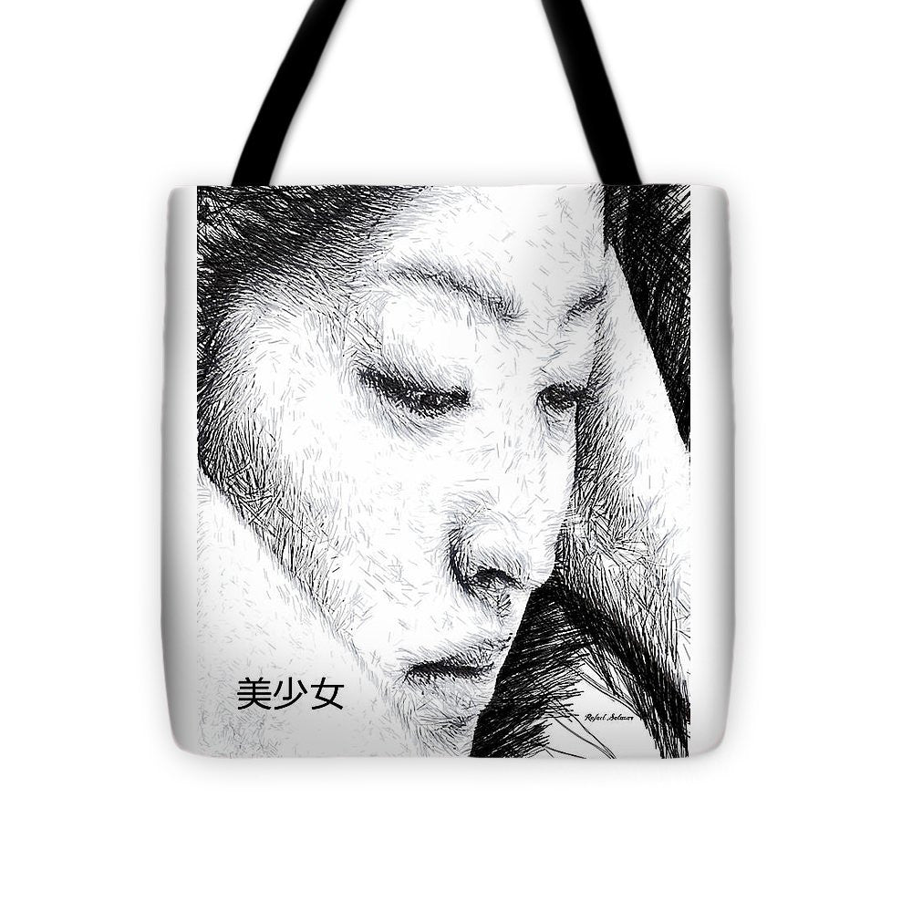 Tote Bag - Beautiful Girl