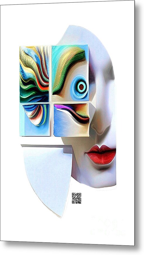 Beauty is in the Eye of the Beholder - Metal Print