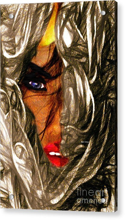 Acrylic Print - Behind The Veil