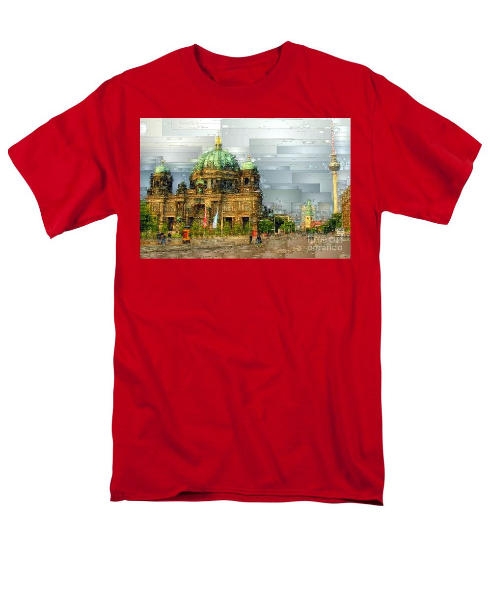 T-shirt pour homme (coupe standard) - Cathédrale de Berlin