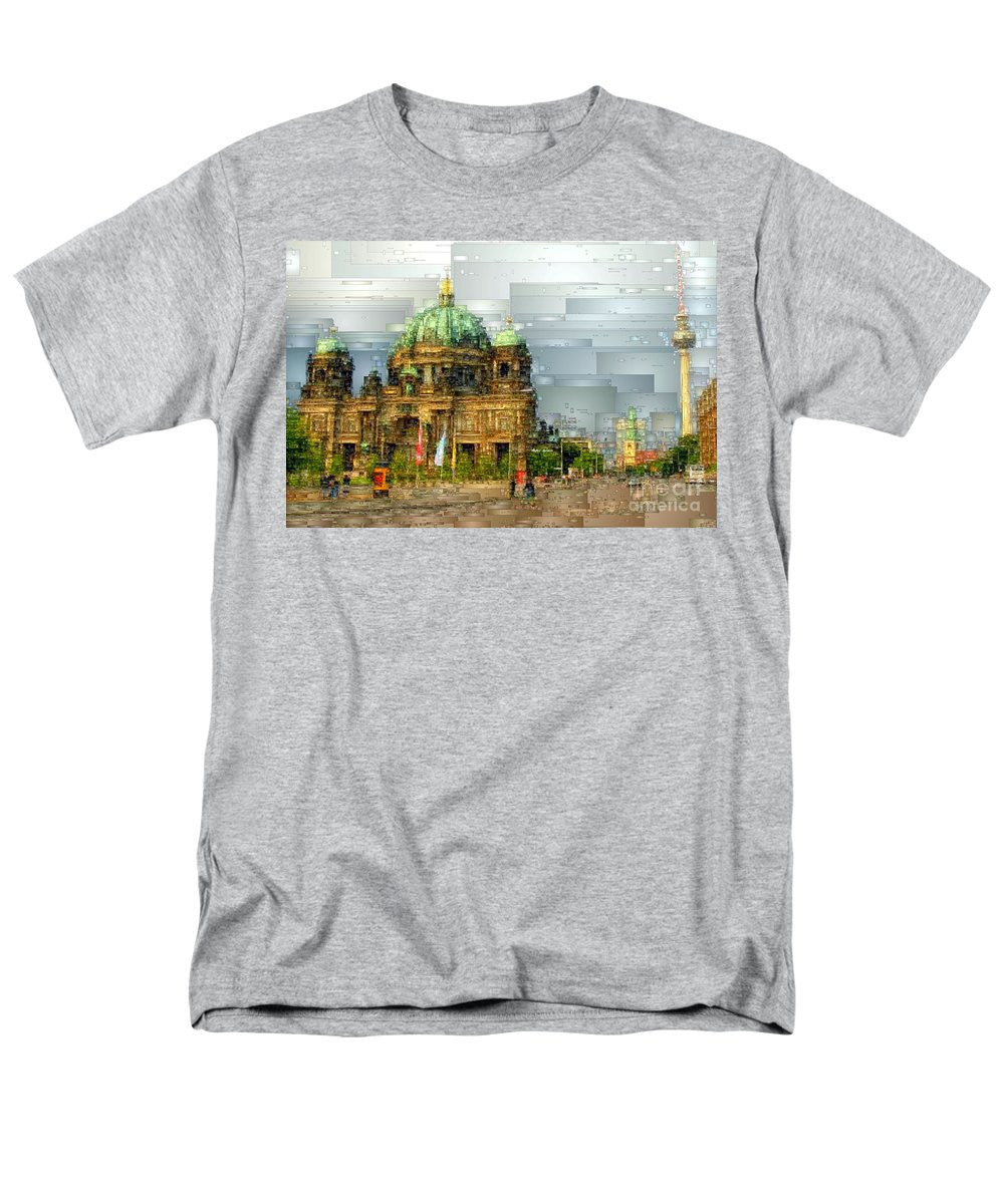 T-shirt pour homme (coupe standard) - Cathédrale de Berlin