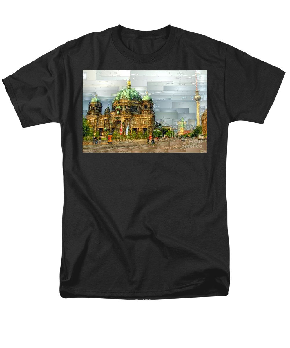 T-shirt pour homme (coupe standard) - Cathédrale de Berlin