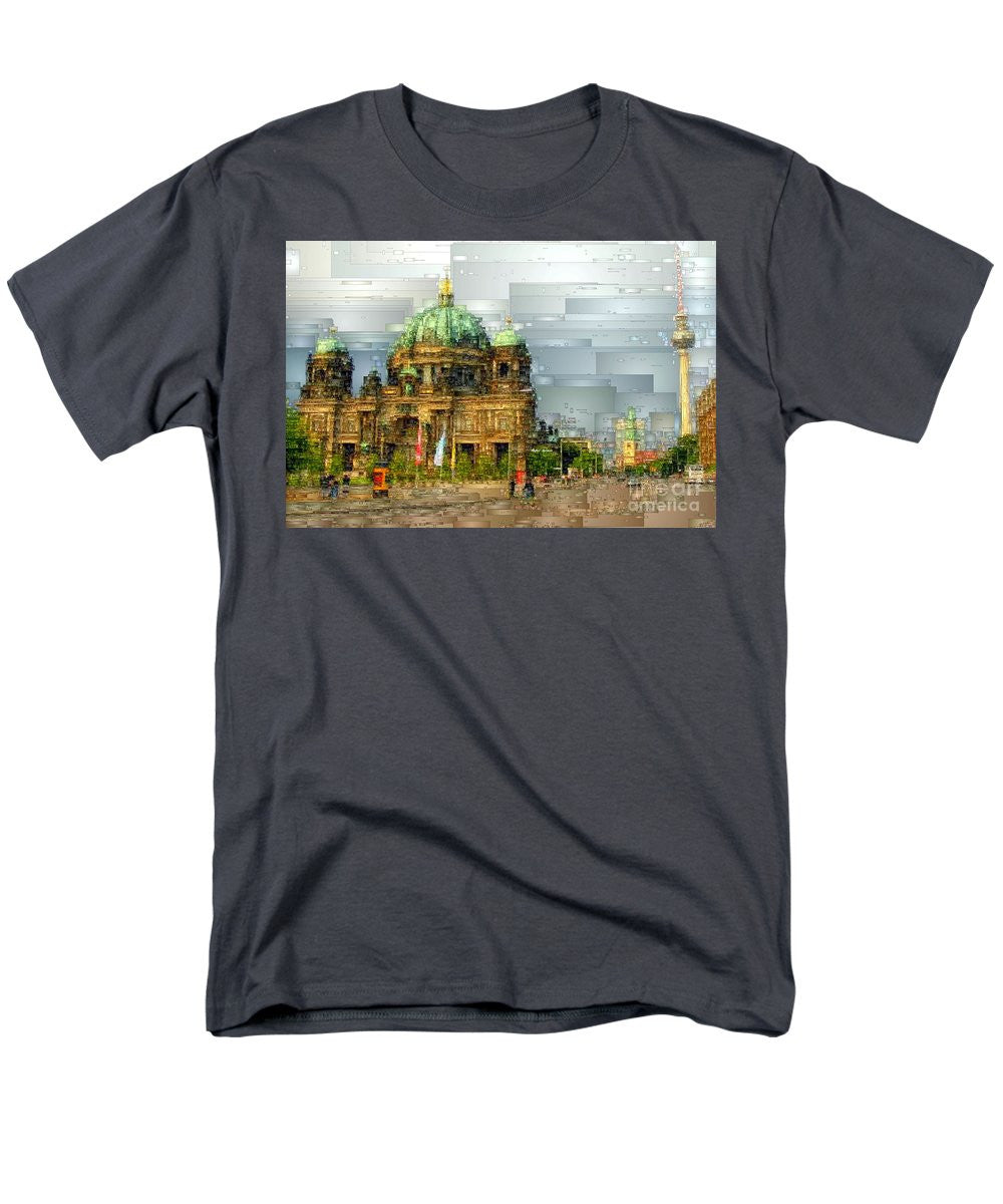 T-shirt pour homme (coupe standard) - Cathédrale de Berlin