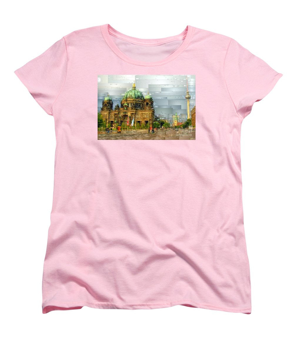 T-shirt pour femme (coupe standard) - Cathédrale de Berlin