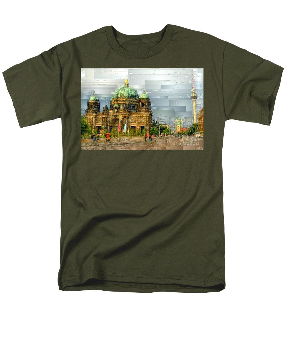 T-shirt pour homme (coupe standard) - Cathédrale de Berlin