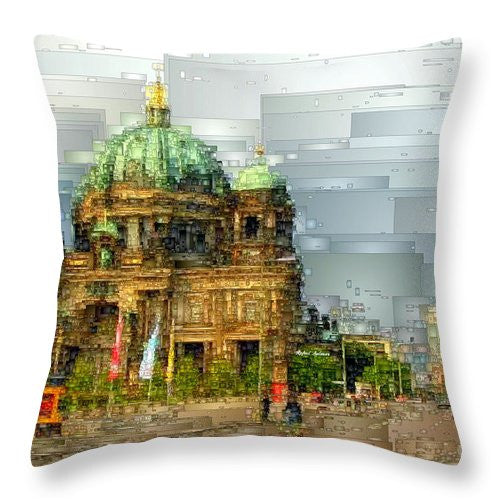 Throw Pillow - Berlin Cathedral