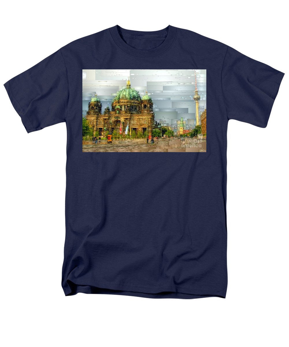 T-shirt pour homme (coupe standard) - Cathédrale de Berlin