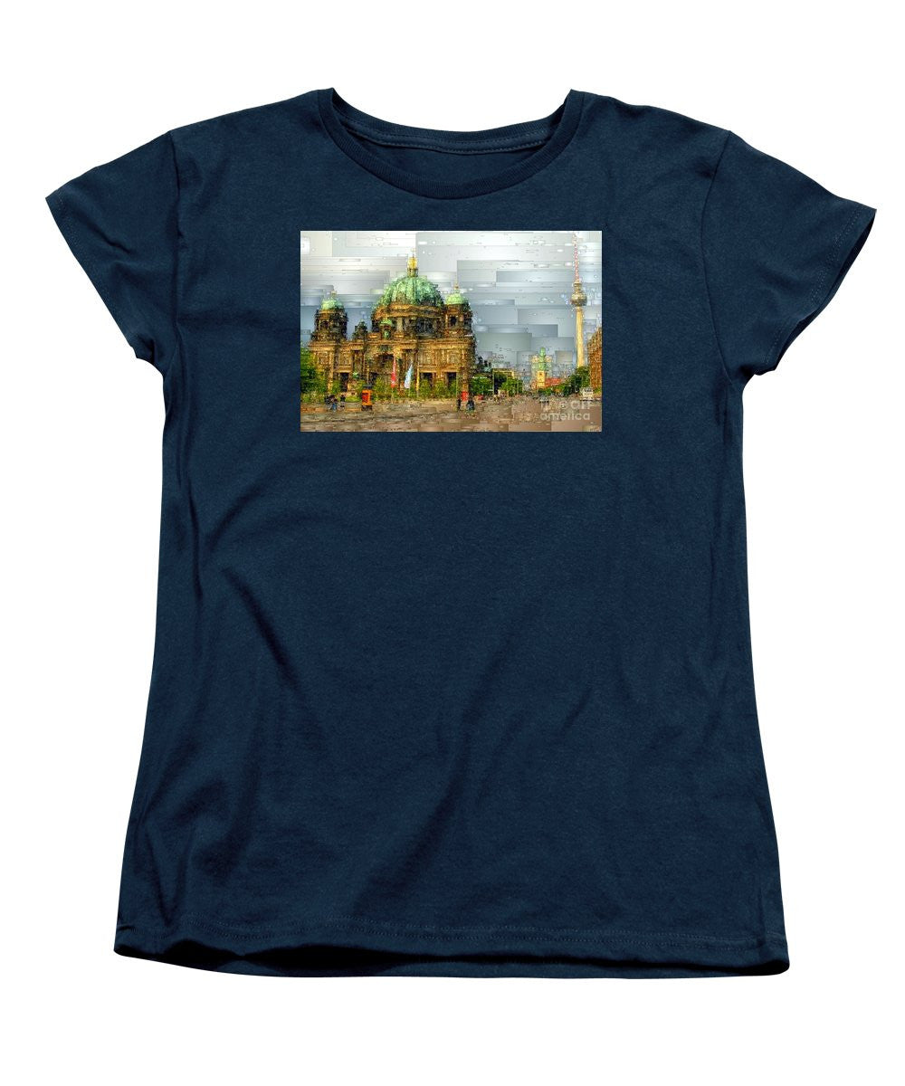 T-shirt pour femme (coupe standard) - Cathédrale de Berlin