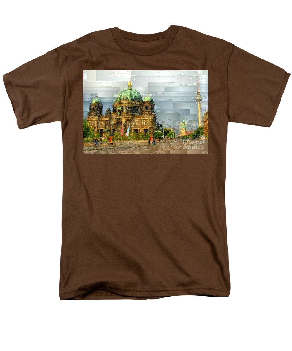 T-shirt pour homme (coupe standard) - Cathédrale de Berlin