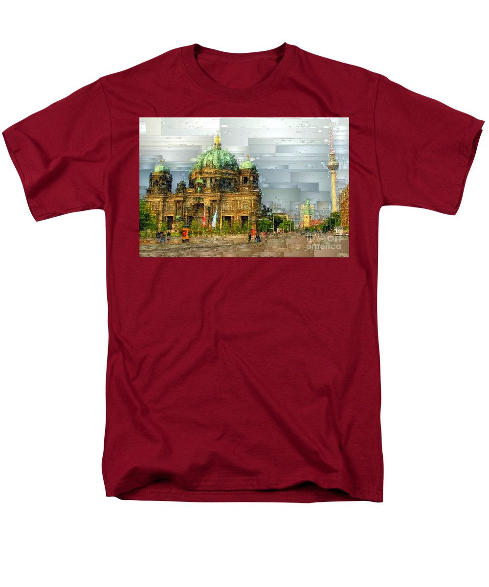 T-shirt pour homme (coupe standard) - Cathédrale de Berlin