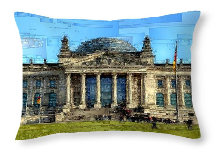 Throw Pillow - Berlin Parliament Reichstag Building
