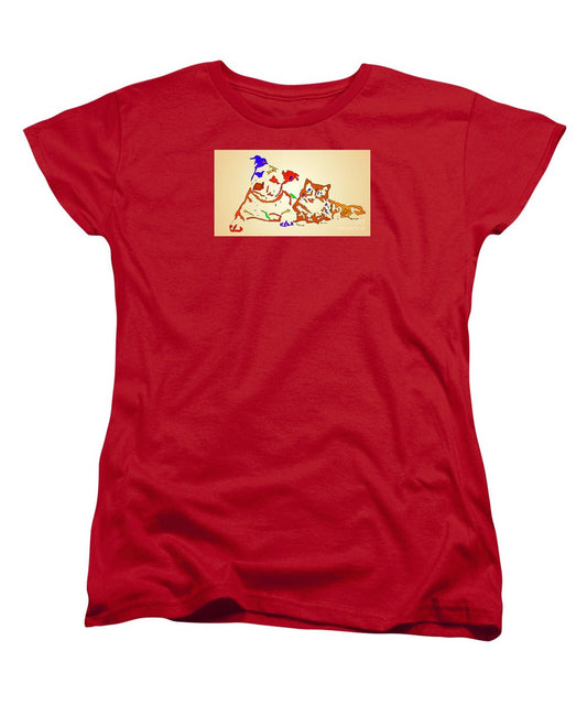 Women's T-Shirt (Standard Cut) - Best Buddies. Pet Series