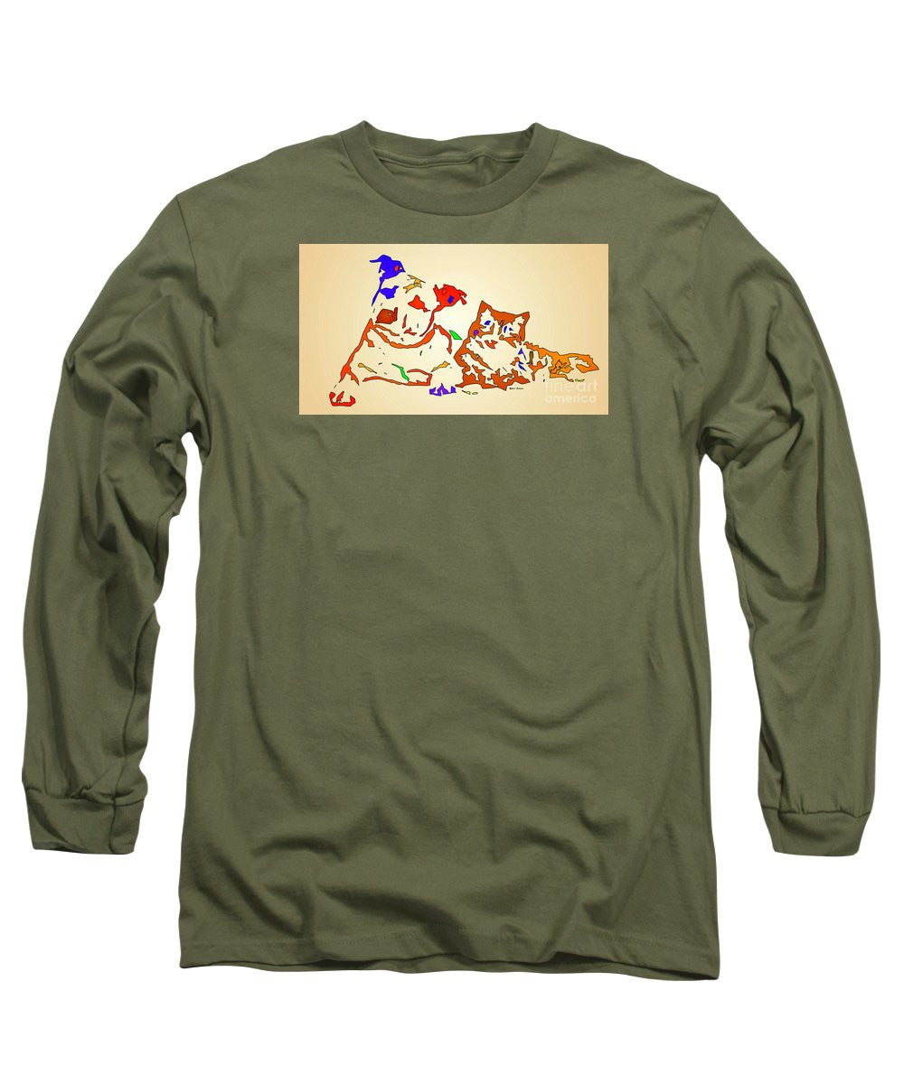 Long Sleeve T-Shirt - Best Buddies. Pet Series