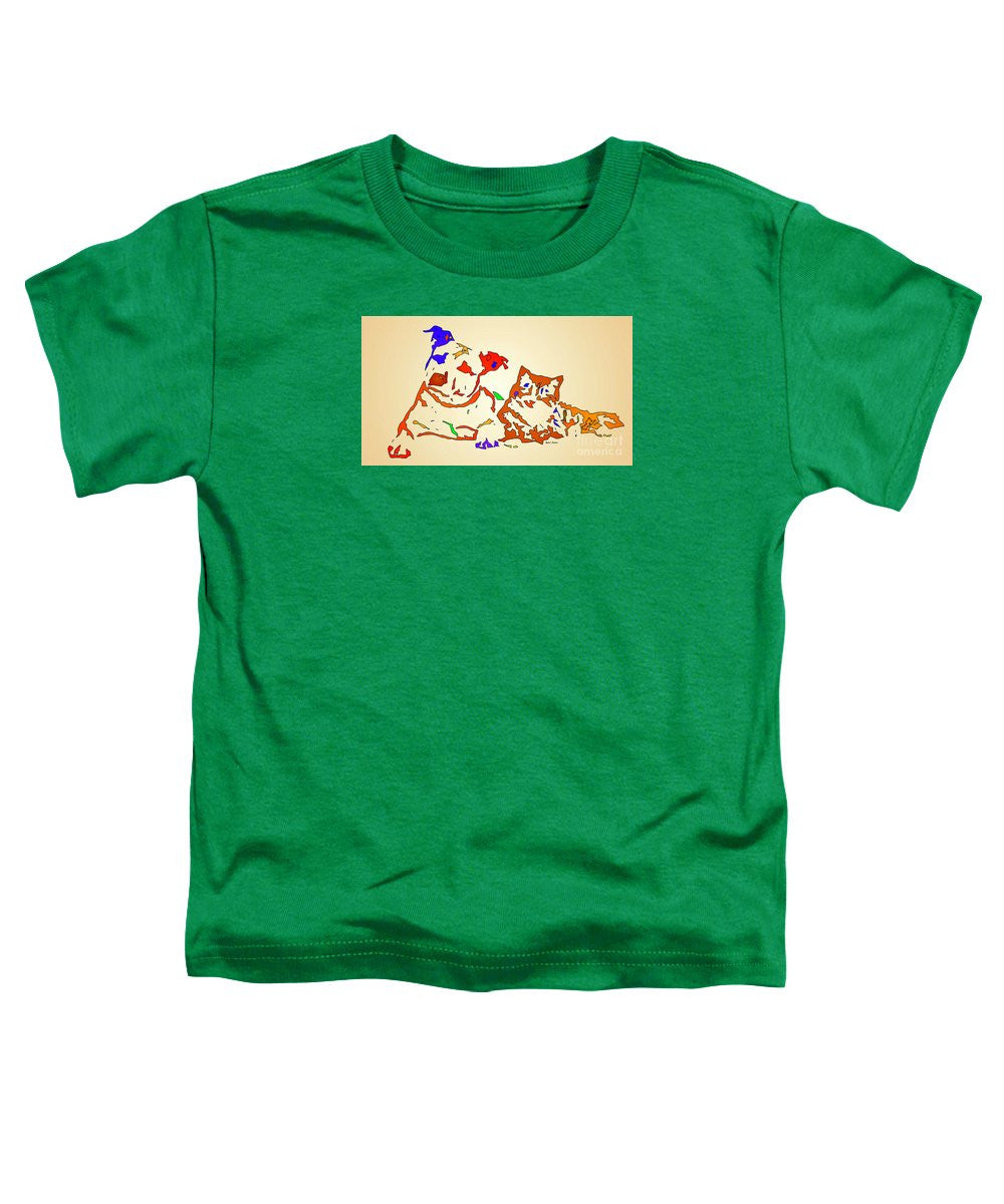 T-shirt pour tout-petits – Best Buddies. Série pour animaux de compagnie