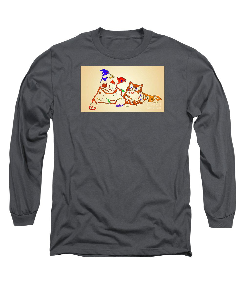 Long Sleeve T-Shirt - Best Buddies. Pet Series