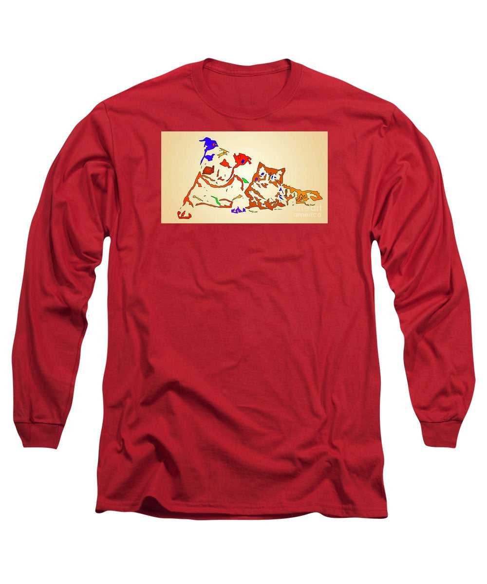 Long Sleeve T-Shirt - Best Buddies. Pet Series