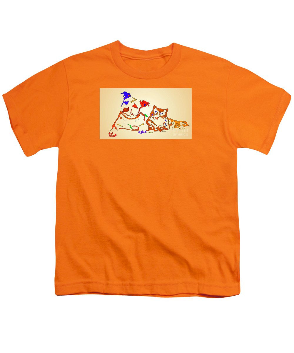 T-shirt pour jeunes – Best Buddies. Série pour animaux de compagnie